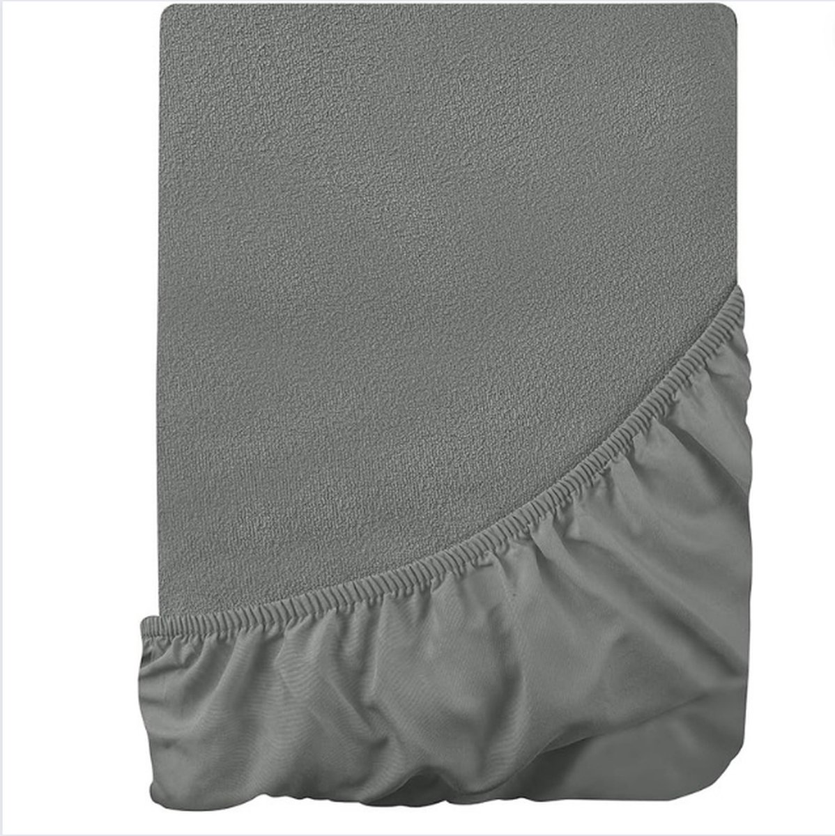 Matrasovertrek 180x200 - Hoeslaken 180 x 200 Waterdicht - Ademende Matrasbeschermer - Grijs
