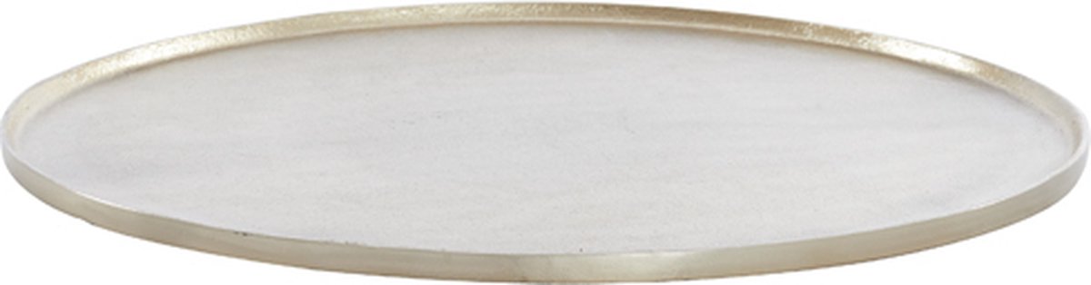 Schaal MAES - Ø50x1.5cm - Goud