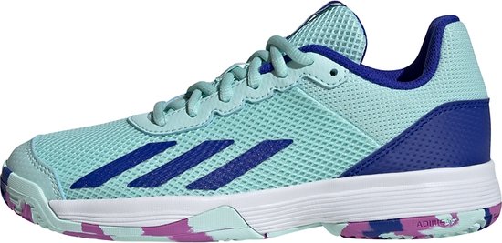 Foto: Adidas performance courtflash tennis schoenen kinderen turquoise 38