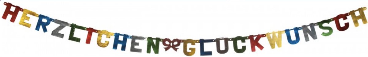 Letterslinger Herzlichen Glückwunsch