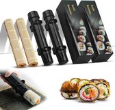 Set van 4 Sushi Maker - Sushi Bazooka Set, Draagbare Sushi Roller, DIY Sushi Set, Sushi Maker Bazooka voor reizen, keuken, kamperen, picknick, feest