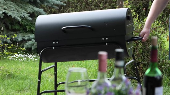 KESSER® Houtskoolbarbecue XXL Barbeque Houtskool met deksel, wielen