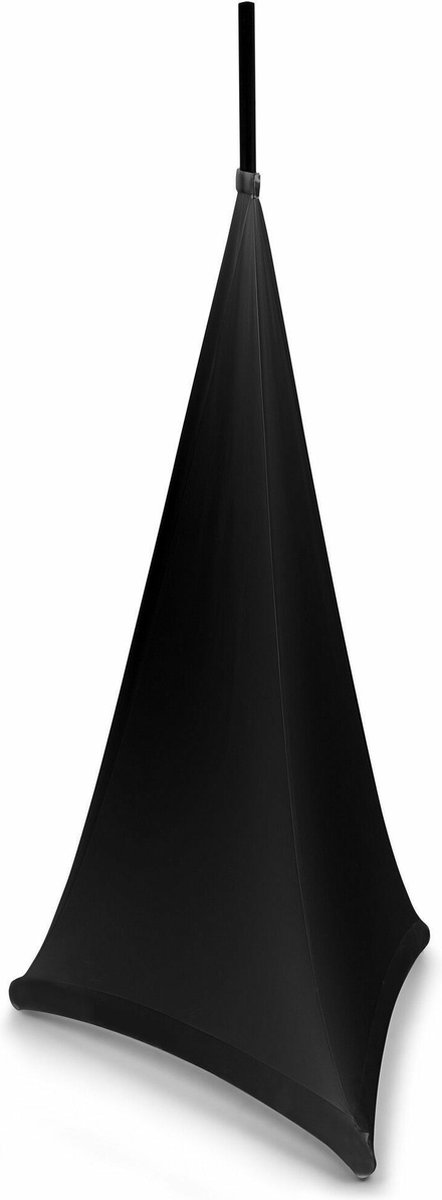 Speakerstandaard hoes - Zwarte BeamZ hoes voor speakerstandaard - 120cm