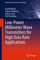 Signals and Communication Technology - Low-Power Millimeter Wave Transmitters for High Data Rate Applications