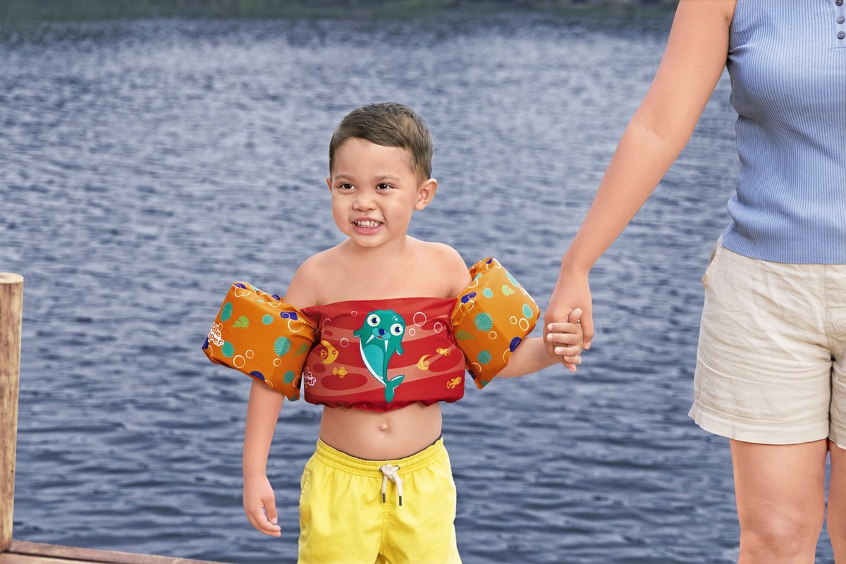 Bestway Puddle Jumper Stoffen Deluxe - Verstelbare zwembandjes voor kinderen - Draagkracht 15 - 30 kg size — afbeelding 14