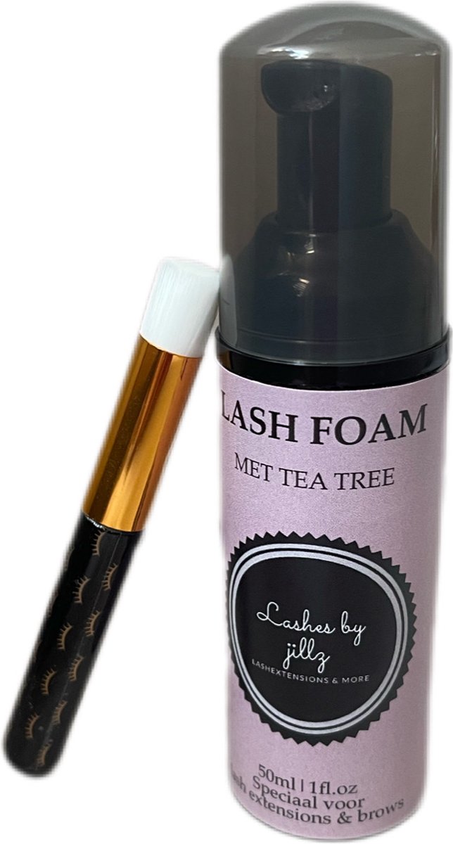 Jillz Lashesby lash foam wimper shampoo wimper foam