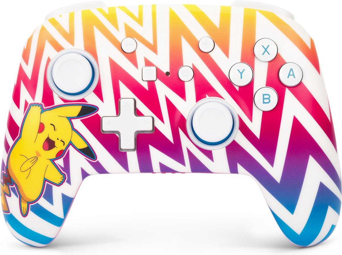 PowerA Geavanceerde Draadloze Controller - Nintendo Switch - Vibrant Pikachu