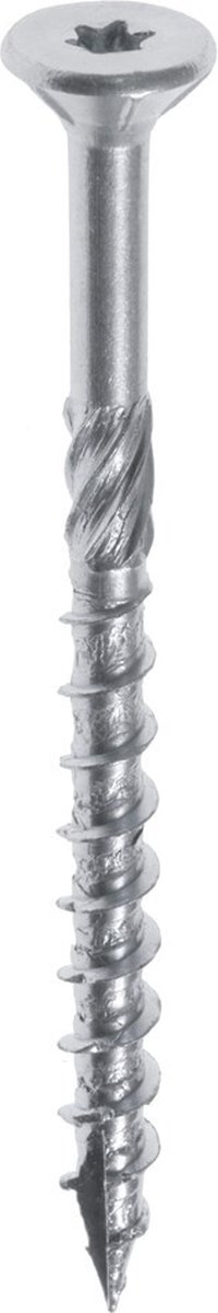 Woodies - Tellerkopschroeven - Torx 40 Tellerkop - 8 x 400mm - Deeldraad - Verzinkt (50 stuks)