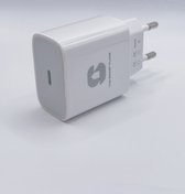 The smart place - oplader adapter 20W usb-c - wit - snellader- universele- geschikt voor iOS, Samsung en meer