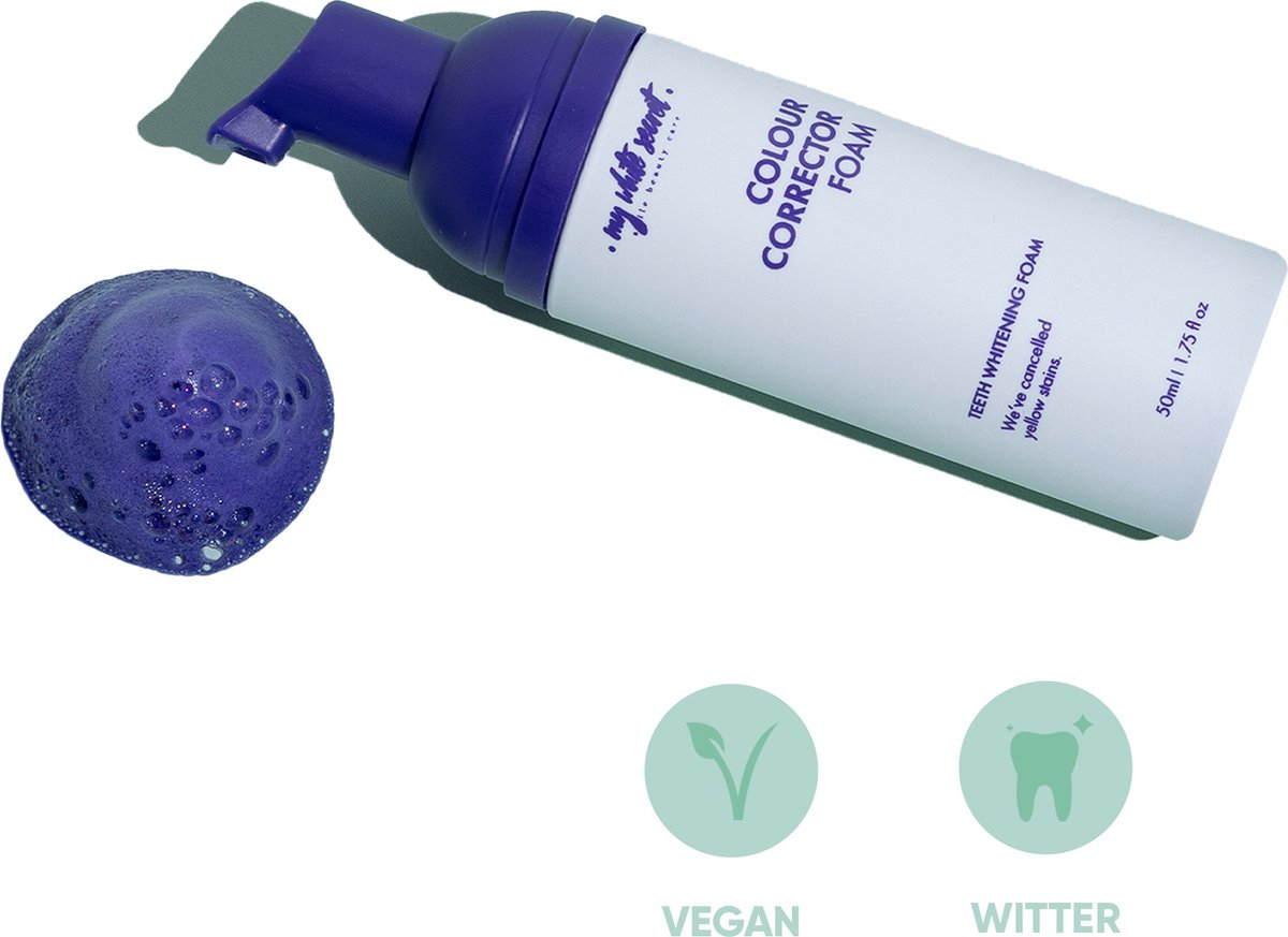 Goedkoopste My White Secret® Tandenbleken - 50ml - Teeth Whitening Foam - Tanden Bleken - Tandenbleek Set