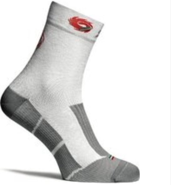 Sidi - 3-Pack - Chaussettes de cyclisme - Chaussettes Heat - Chaussettes Techniques - Thermolite - Unisexe - Wit - Taille 35-39