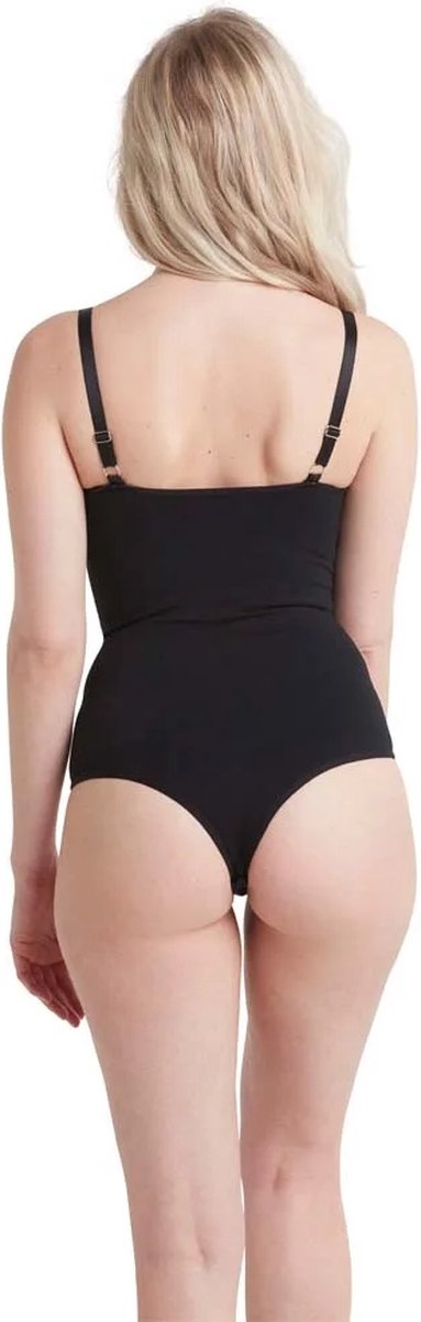 NOMI Shapewear - Corrigerende Body - Stringbody - Maat L - Zwart