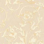 Papier peint aspect textile Profhome 956332-GU papier peint textile texturé à l'aspect textile beige crème mat mat 5,33 m2