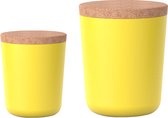 Set de pots de rangement EKOBO - Pot de rangement XL + XXL - Rangement jouets - Rangement bureau - Citroen