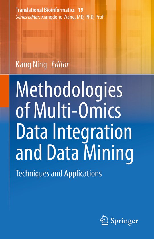 Translational Bioinformatics19- Methodologies of Multi-Omics ... - cover