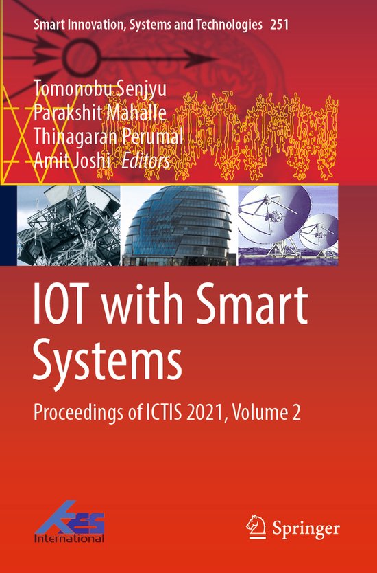 Smart Innovation, Systems and Technologies251- IOT with Smar ... - cover