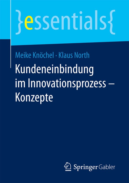 Kundeneinbindung im Innovationsprozess Konzepte - cover