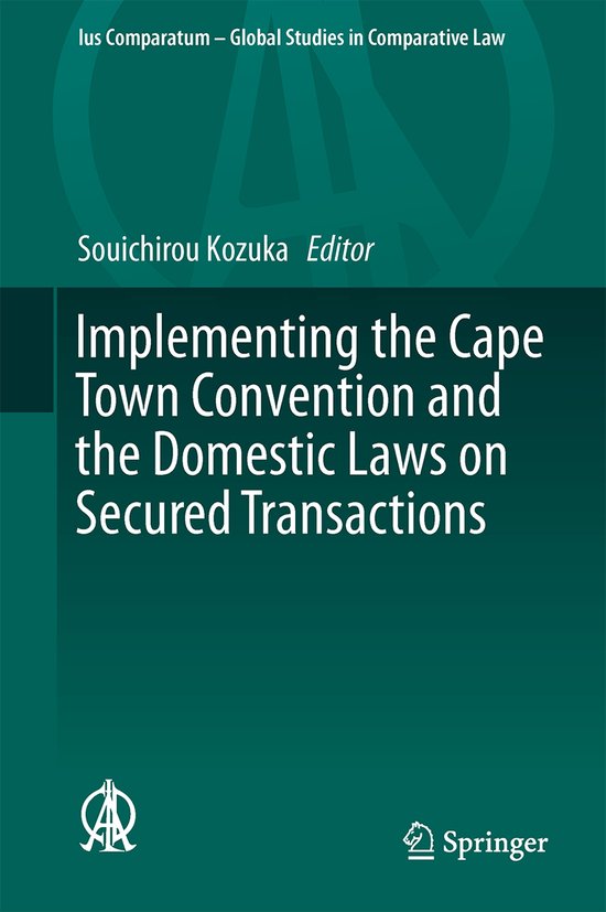Implementing the Cape Town Convention and the Domestic Laws  ... - cover