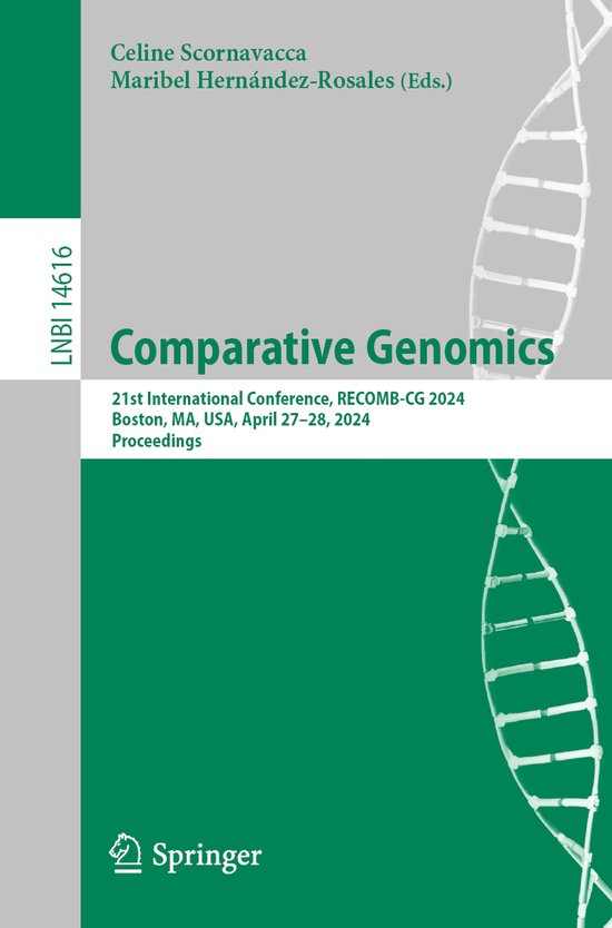 Lecture Notes in Computer Science14616- Comparative Genomics - cover