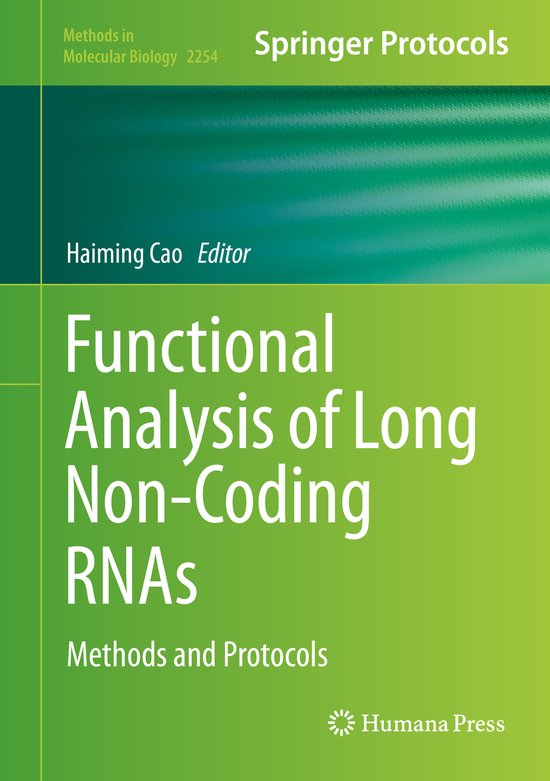 Functional Analysis of Long Non Coding RNAs | 9781071611609 | Haiming ...
