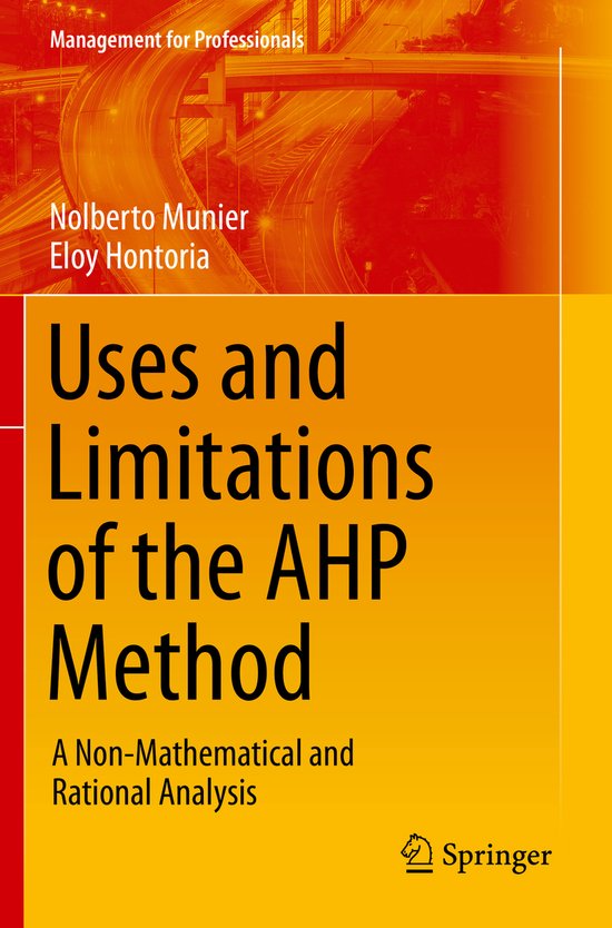 Uses and Limitations of the AHP Method - cover