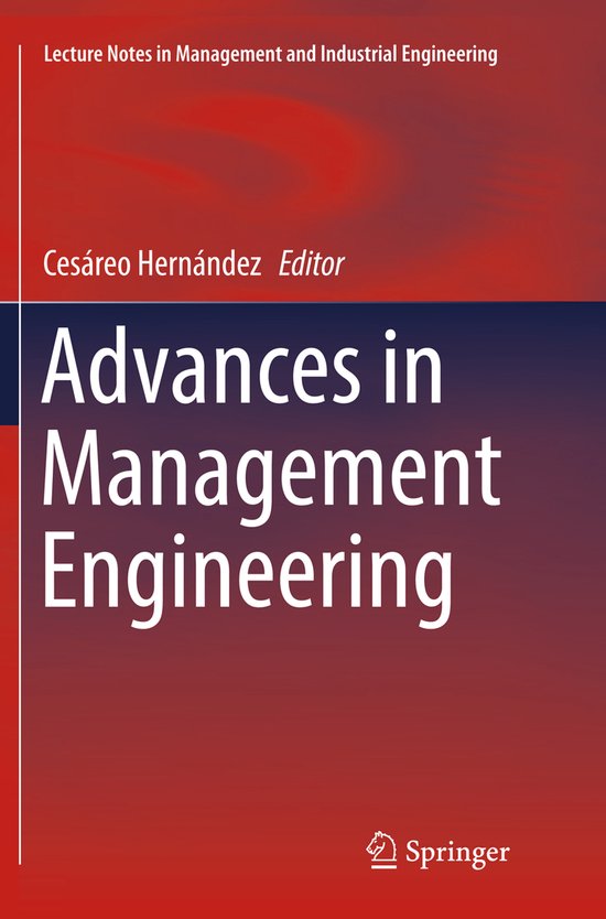 Lecture Notes in Management and Industrial Engineering- Adva ... - cover