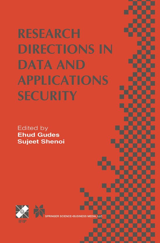 Research Directions in Data and Applications Security - cover