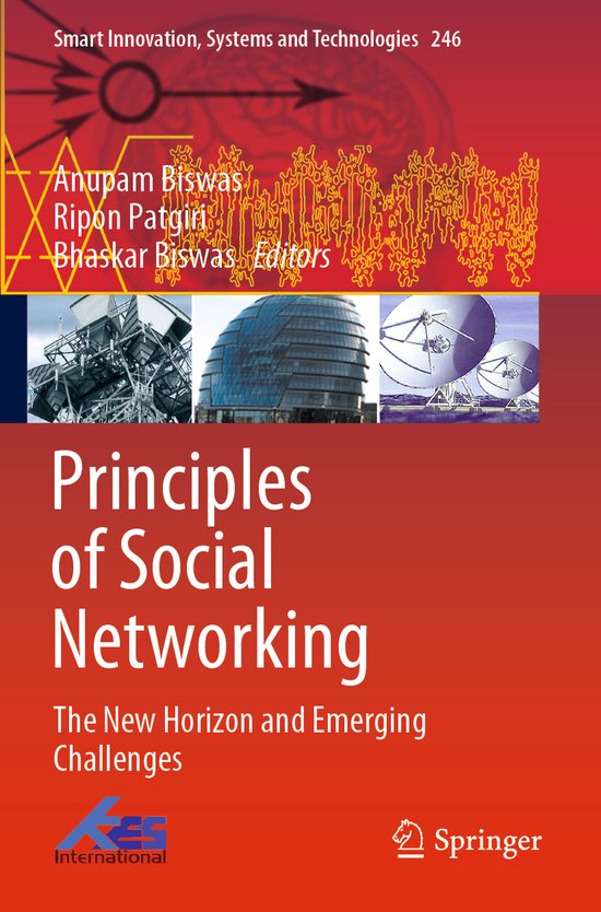 Smart Innovation, Systems and Technologies246- Principles of ... - cover