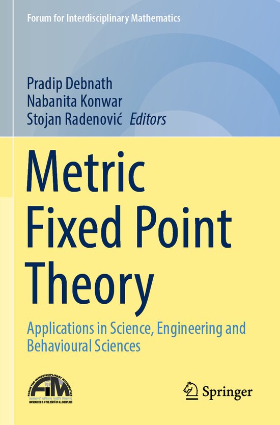 Forum for Interdisciplinary Mathematics- Metric Fixed Point  ... - cover
