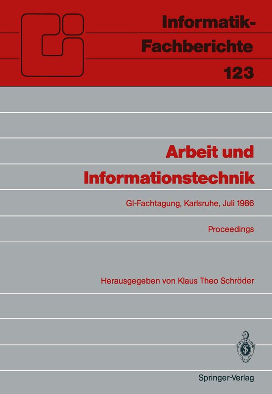 Arbeit und Informationstechnik - cover