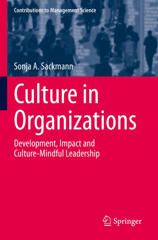 Contributions to Management Science- Culture in Organization ... - cover