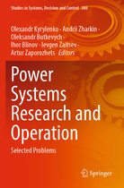 Studies in Systems, Decision and Control- Power Systems Research and Operation