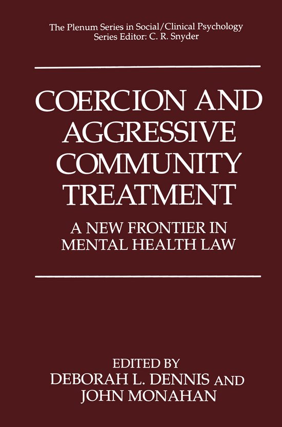 Coercion and Aggressive Community Treatment - cover