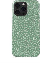 BURGA Telefoonhoesje voor iPhone 15 PRO MAX - Schokbestendige Hardcase Hoesje - Lush Meadows