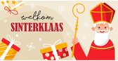 Welkom Sinterklaas Spandoek 250x500cm