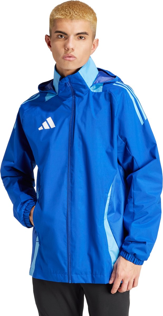 adidas Performance Tiro 24 Competition All-Weather Jack - Heren - Blauw- M