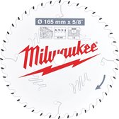 Milwaukee 4932471312 / 4932352314 Lame de scie circulaire - 165 x 15,87 x 40T - Bois / MDF