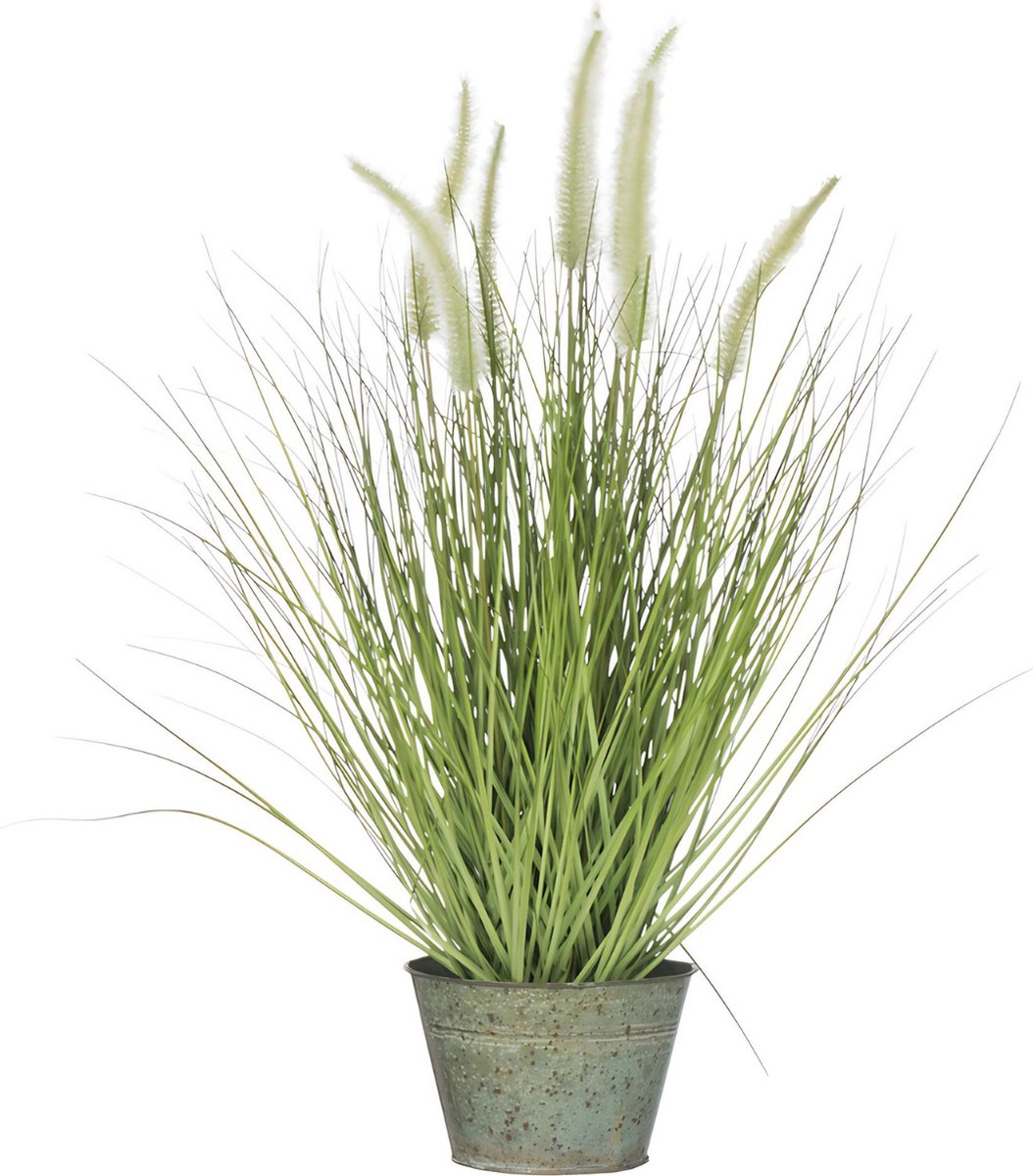 Kunst Siergras in Pot Groot 55 cm