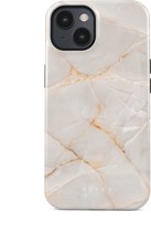 BURGA Telefoonhoesje voor iPhone 14 - Schokbestendige Hardcase Hoesje - Vanilla Sand