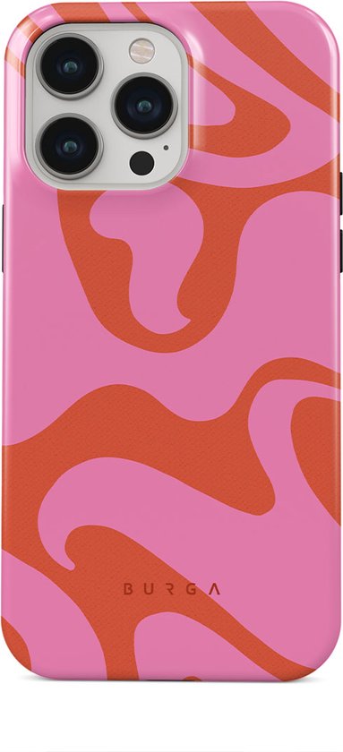 BURGA Telefoonhoesje voor iPhone 14 PRO - Schokbestendige Hardcase Hoesje - Ride the Wave