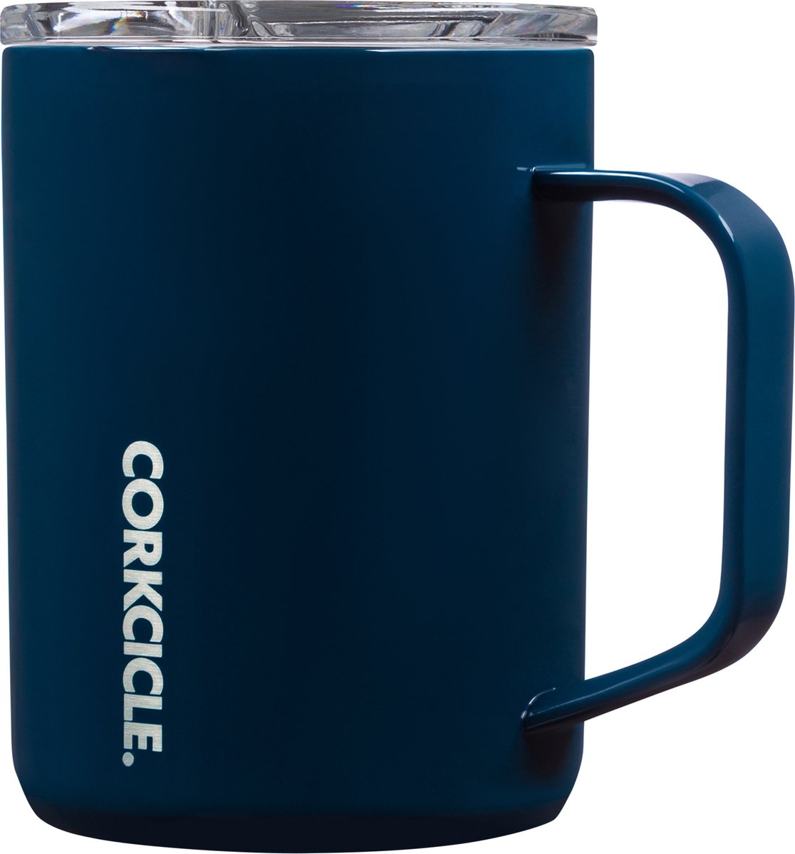 Corkcicle Mug 475ml-Gloss Powder Blue- Thermosbeker voor Wijn/Koffie 355ml 12oz - Roestvrijstaal- driewandig