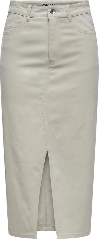ONLY Onlamazing HW Cord Gonna Pnt Noos Mini – Gonna Donna Con Passanti – Colore Goat, Taglia S