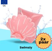 Swimsly® Zwembandjes - Zwembandjes - Zwemveiligheid - Zwemvest - Schelp - 0-15 kg - 2 paar