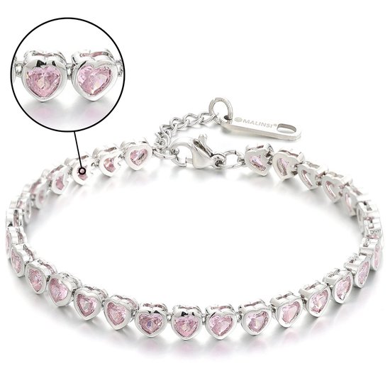 Malinsi® Armband Dames Platinumkleurig