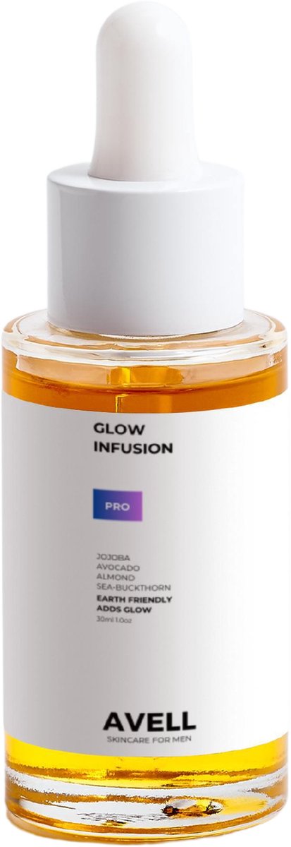 Avell Skincare gezichtscreme mannen GLOW INFUSIE Mooie Gloed Natuurlijke Glans Intensief Voedend