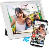 Denver Digitale Fotolijst 10.1 inch - Flat Design - HD - Frameo App - Fotokader - WiFi - IPS Touchscreen - 16GB - PFF1021W