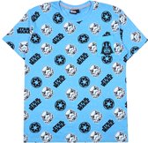 Blauw heren t-shirt/t-shirt Star Wars