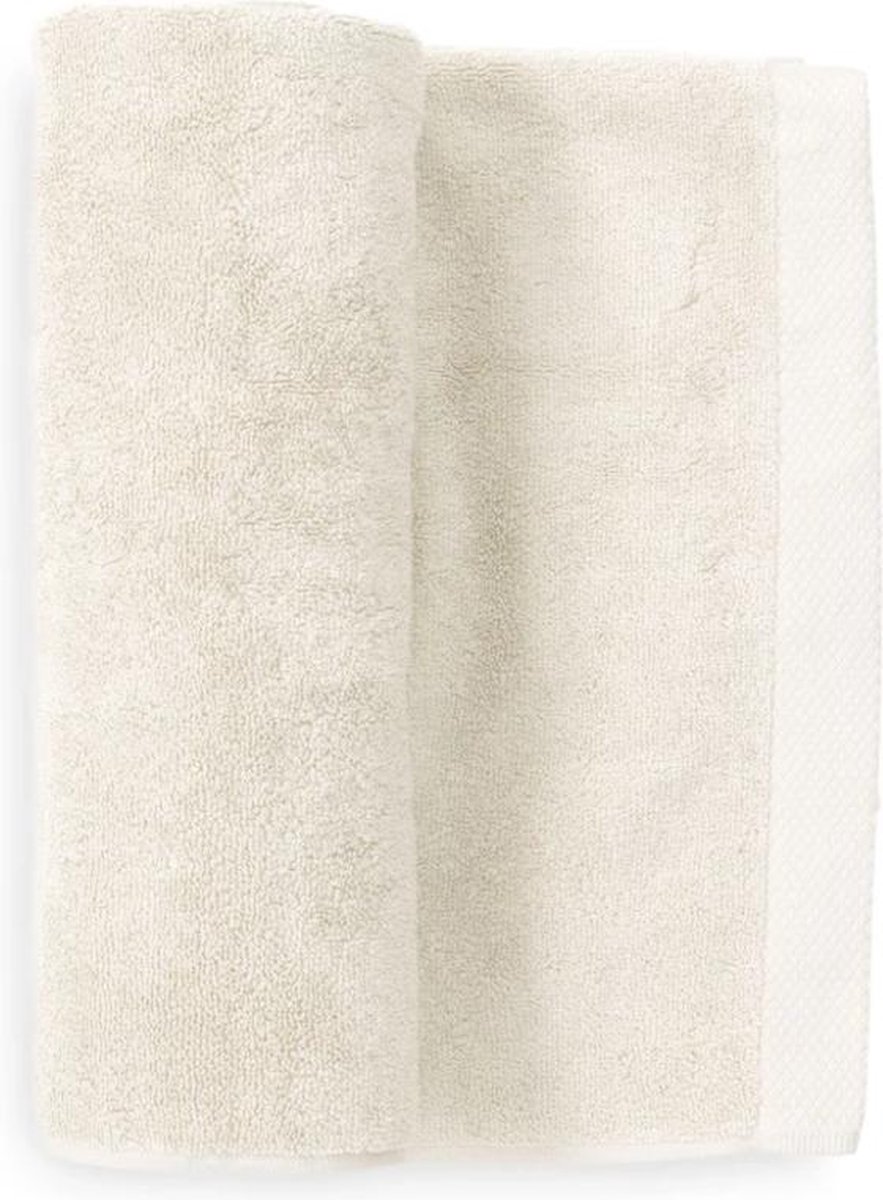 Premium Badhanddoeken Katoen Ecru | 70x140 | Set Van 2| Europees Kwaliteit