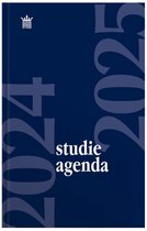 Ryam - Studie Agenda - 2024-2025 - Blauw - A5 - Hardcover - 1 Week op 2 pagina's