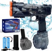 Huntex Dynamo Gun – Robuust Elektrisch Waterpistool met Realistisch Terugslageffect voor Dynamisch Familieplezier